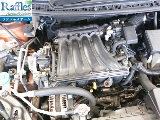日産 ラフェスタ B30 綺麗なのか? 酷いのか? 燃焼室洗浄 CCCS 施工