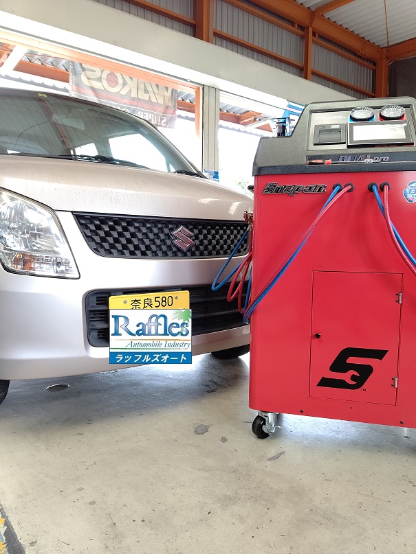 スズキ ワゴンR WAGONR MH23S エアコン効き弱い カーエアコン