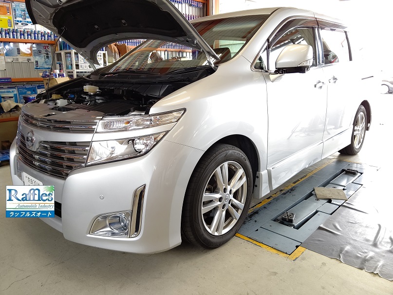 日産 エルグランド ELGRAND PE52 中古車整備 ブレーキローター
