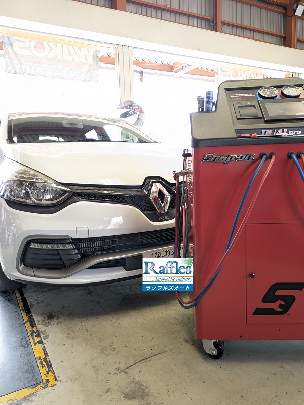 ルノー ルーテシアRS RM5M RENAULT LUTECIA R.S. 中古車 カーエアコン
