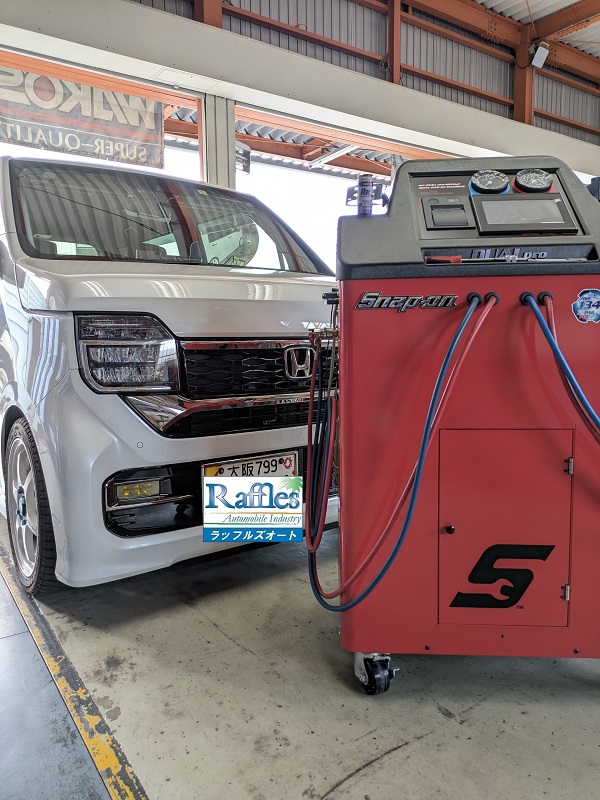 ホンダ N-WGN CUSTOM JH3 カーエアコン メンテナンス【エアコン