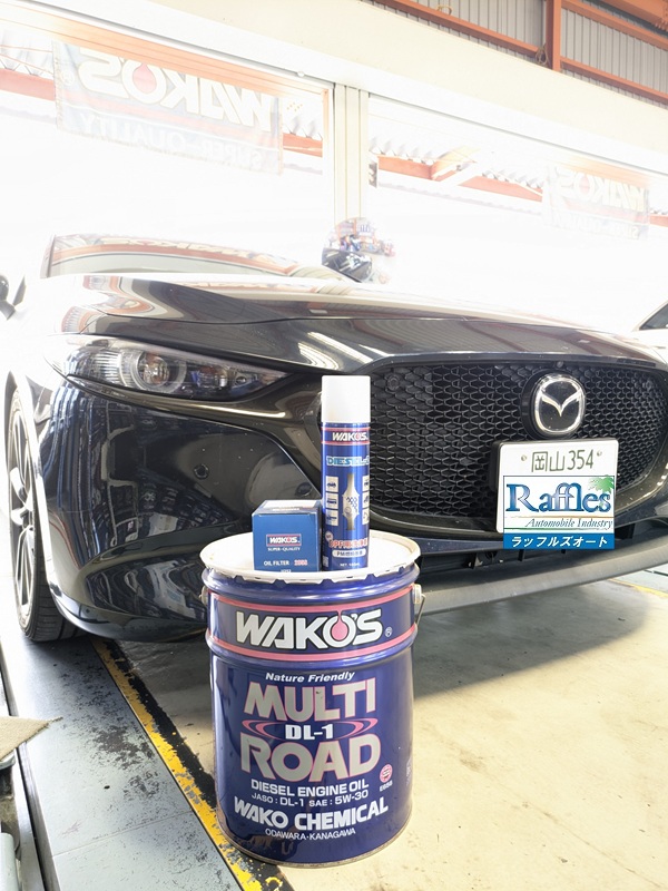 マツダ マツダ3 BP8P S8-DPTS MAZDA3 スカイアクティブD DPR洗浄 DPF